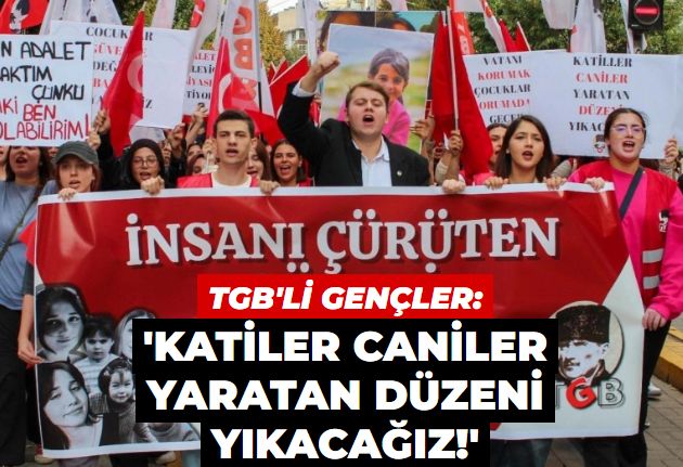 Gençlik kadına şiddete ve yozlaşmaya karşı ayağa kalktı: İnsanı çürüten düzeni yıkıyoruz!