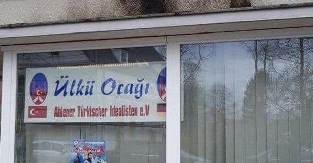 SON DAKİKA: Almanya Ülkü Ocakları'nı hedef haline getirdi