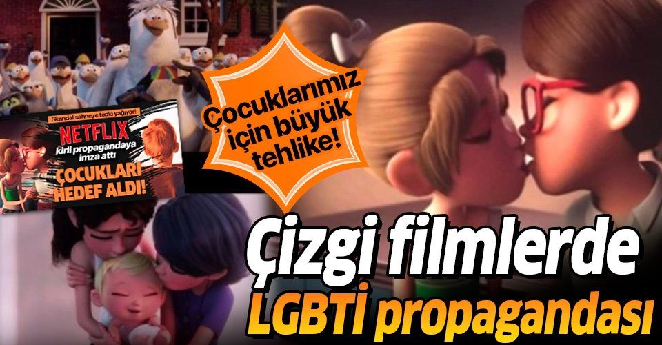 Çocuklarımız için büyük tehlike! Çizgi filmlerde LGBTİ propagandası.