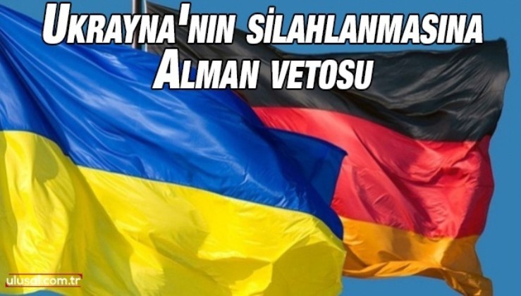 Ukrayna'nın silahlanmasına Alman vetosu