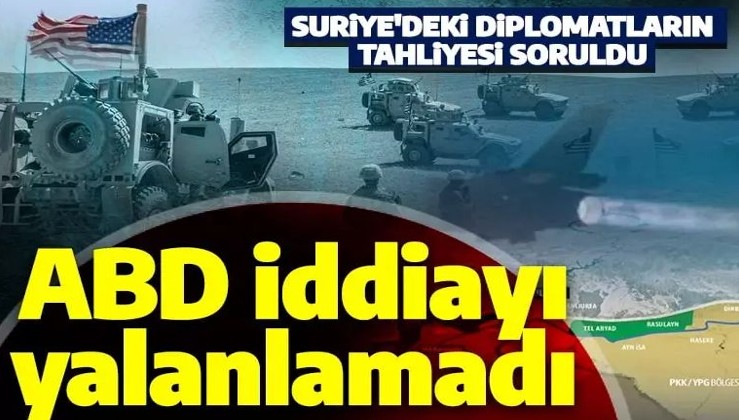 Türkiye'nin olası kara harekatı öncesi ABD'den dikkat çeken hamle! İddiayı yalanlamadılar