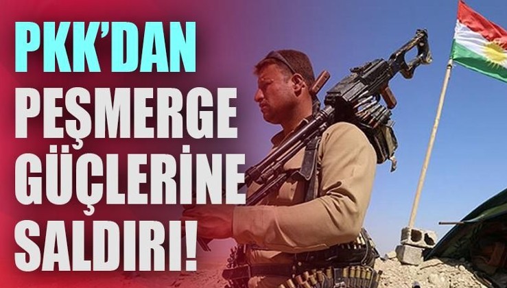 Terör örgütü PKK, Peşmerge'ye saldırdı!