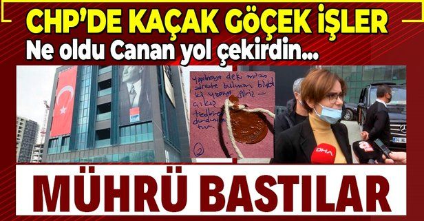 CHP İstanbul İl Başkanlığı'nın Sarıyer'de satın aldığı bina kaçak inşaattan sonra mühürlendi! Canan Kaftancıoğlu yine rezil oldu