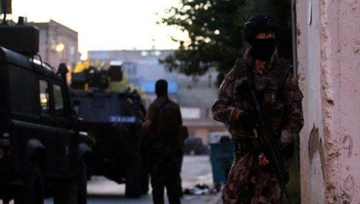 Gaziantep'te terör örgütü PKK/KCK operasyonunda 7 şüpheli gözaltına alındı