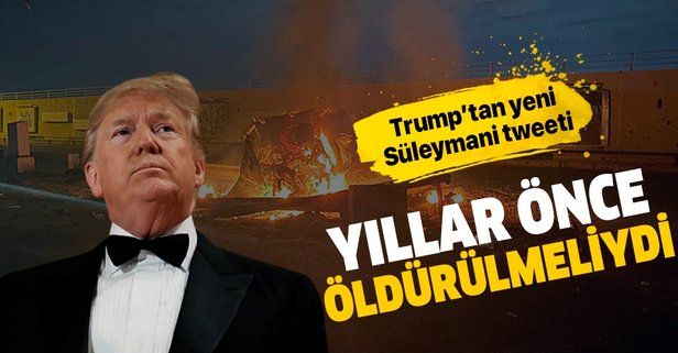 Trump’tan bir Süleymani tweeti daha!.