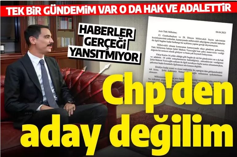Oğul Yazıcıoğlu'ndan CHP iddialarına yanıt! Aday olacak mı?