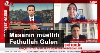 Masanın müellifi Fethullah Gülen