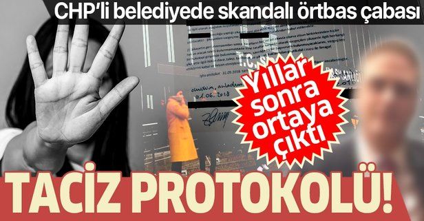 CHP'li belediyede tacize utanç protokolü