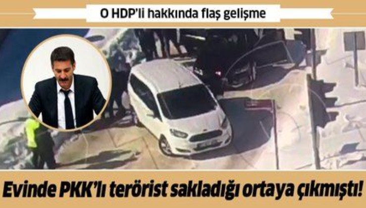 Evinde PKK'lı terörist saklayan HDP'li Murat Sarısaç hakkında soruşturma