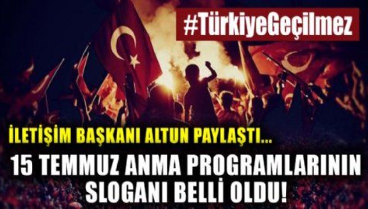 “Türkiye Geçilmez” temasıyla gerçekleştirilecek