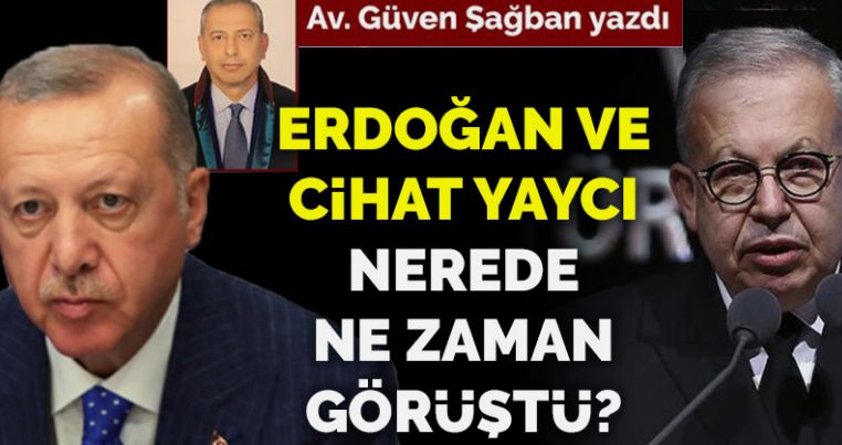 FETÖ’nün algı operasyonu: ErdoğanCihat Yaycı görüşmesi