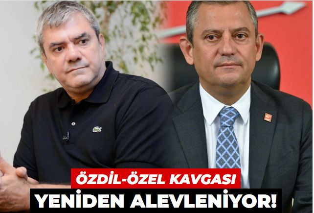 Özdil  Özel kavgası yeniden alevleniyor: 'Özel, İmamoğlu gelmesin diye açılışı öne çekti'