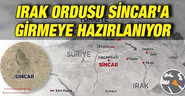 PKK Irak'a saldırdı: Irak ordusu Sincar'a girmeye hazırlanıyor