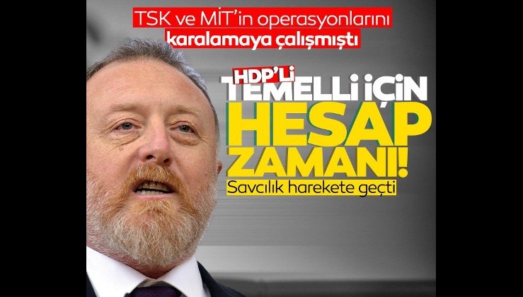 SON DAKİKA | HDP'li Sezai Temelli hakkında soruşturma