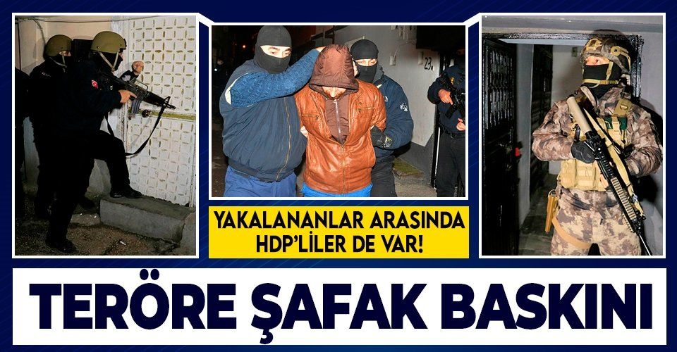 SON DAKİKA: İstanbul'da PKK/KCK operasyonu: HDP'li iki ilçe başkanı gözaltında