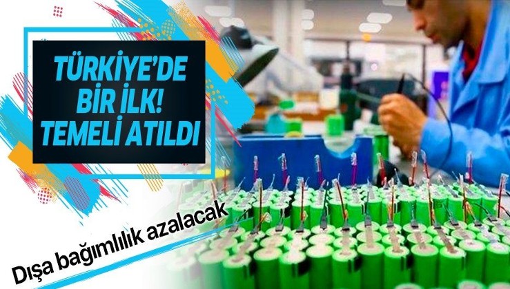 Türkiye'nin ilk lityum iyon pil üretim tesisinin temeli Kayseri'de atıldı: Dışa bağımlılık azalacak