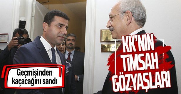 Parti kapatmayı zorlaştıran referandumda "hayır" diyen Kemal Kılıçdaroğlu timsah gözyaşı döküyor