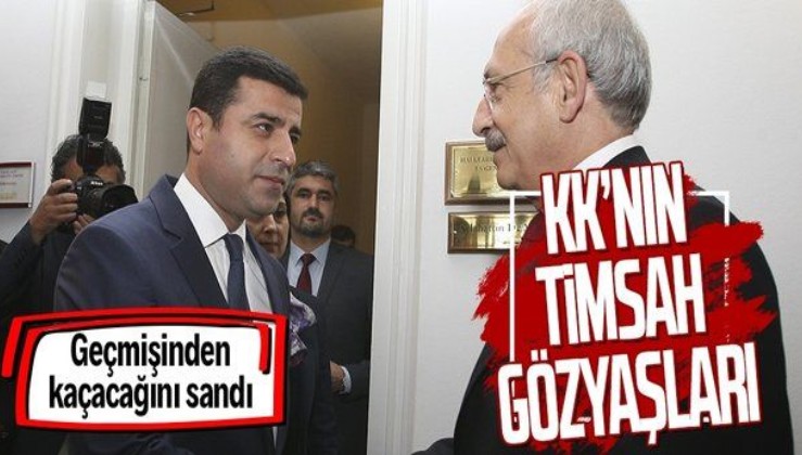Parti kapatmayı zorlaştıran referandumda "hayır" diyen Kemal Kılıçdaroğlu timsah gözyaşı döküyor