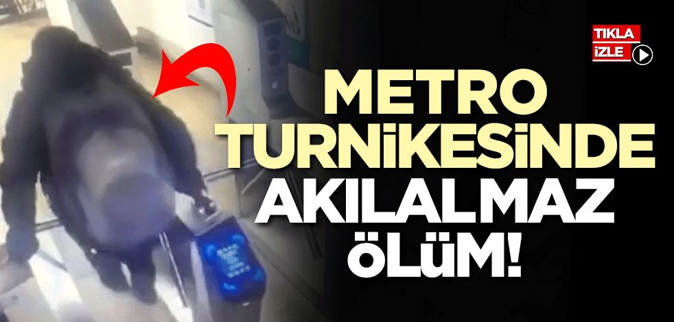 ABD’de akılalmaz ölüm! Metro turnikesinden atlamaya çalışırken canından oldu