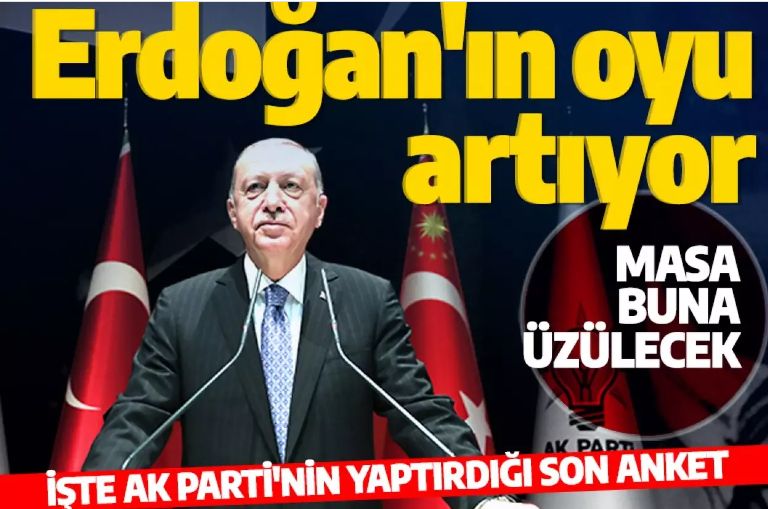 AK Partili isim canlı yayında açıkladı! İşte Cumhurbaşkanı Erdoğan'ın masasındaki anket