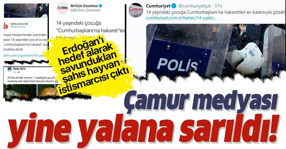 Erdoğan karşıtlarına bile böyle muhalefet olmaz! dedirten kışkırtıcı sözde habercilik!
