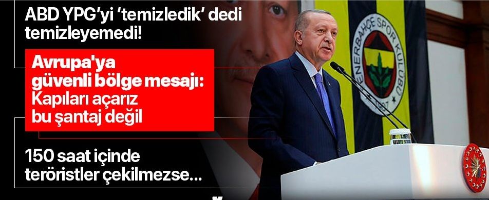 Fenerbahçe'den Cumhurbaşkanı Erdoğan'a çeyrek asırlık plaket