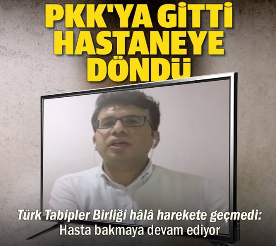 PKK programına katılan TTB'li Halis Yerlikaya'nın lisansı iptal edilmedi: Hasta bakmaya devam ediyor