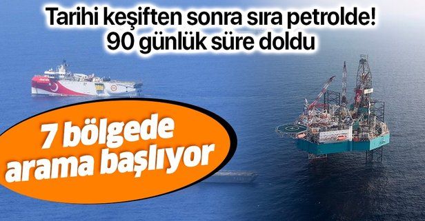 Türkiye 7 bölgede petrol aramaya başlayacak