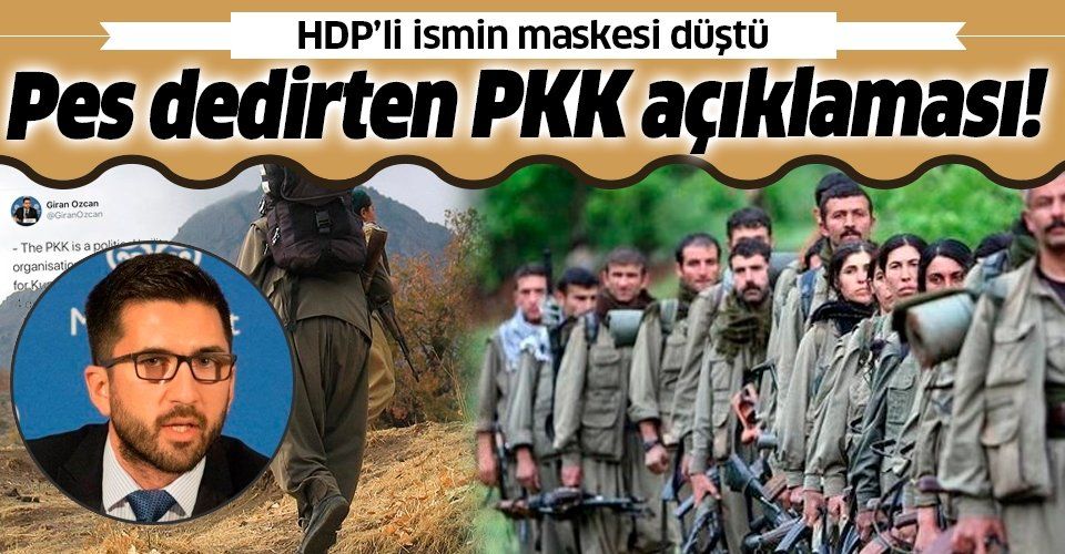 HDP'li Giran Özcan'dan skandal açıklama: PKK terör örgütü değil, Kürdistan'ı inkar faşizm!