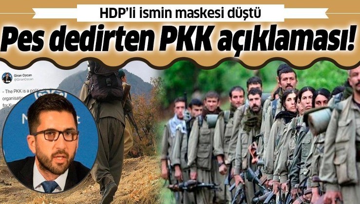 HDP'li Giran Özcan'dan skandal açıklama: PKK terör örgütü değil, Kürdistan'ı inkar faşizm!