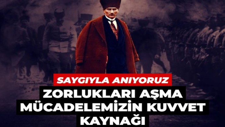10 Kasım yas değil mücadele günü, Büyük devrimci Atatürk'ü anıyoruz