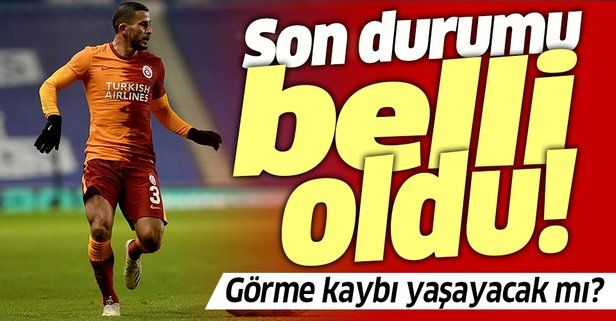 Omar Elabdellaoui’nin son durumu belli oldu! Galatasaray'ın yıldızı görme kaybı yaşayacak mı?