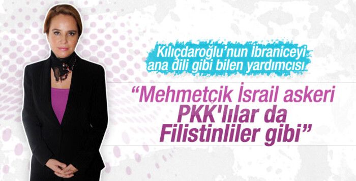 SKANDAL İFADELER: CHP milletvekili Mehmetçiği İsrail askerine benzetti, PKK'yı Filistinlilere!