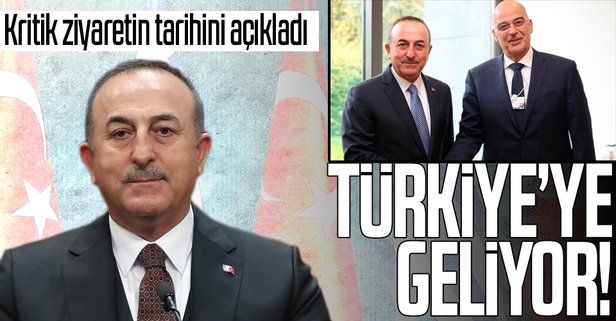 SON DAKİKA: Bakan Çavuşoğlu kritik ziyaretin tarihini açıkladı: Yunan mevkidaşı Dendias Türkiye'ye geliyor