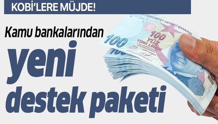 Son dakika: KOBİ'lere müjde! Ziraat Bankası, Halkbank ve Vakıfbank'tan yeni destek paketi!