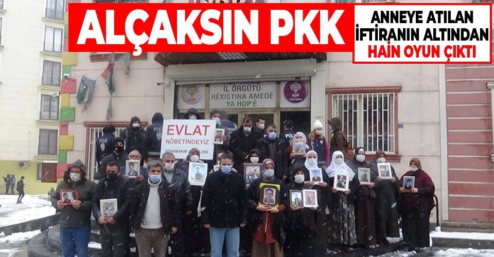Diyarbakır HDP İl Başkanlığı önünde annelerin nöbeti 505 gündür devam ediyor! PKK iftiralara başladı