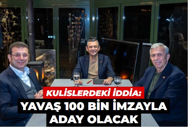 3'lü zirvede ne konuşuldu? Yavaş adaylık için 100 bin imza toplayabilir