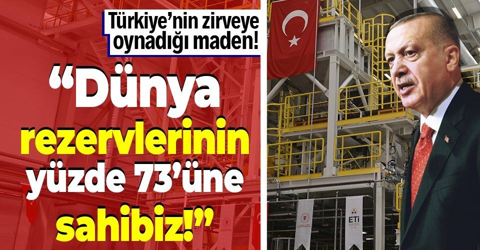 Türkiye'nin ilk lityum üretim tesisi törenle açıldı! Erdoğan'dan son dakika "bor madeni" açıklaması