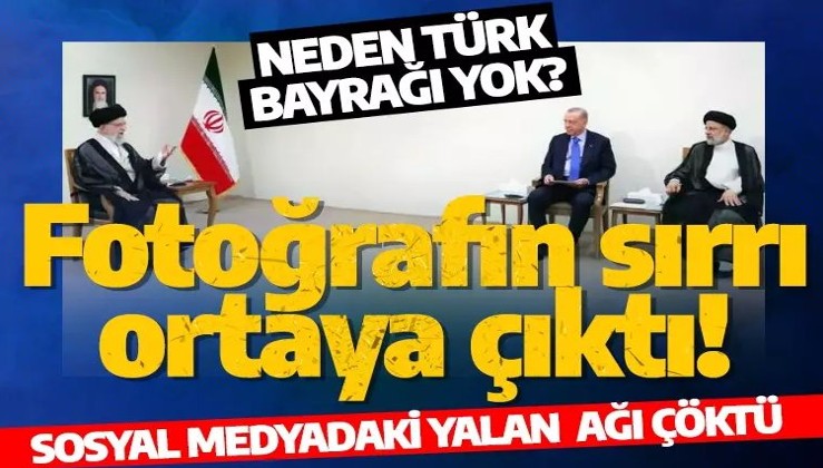 O fotoğrafın sırrı ortaya çıktı! Neden Türk bayrağı yoktu? Sosyal medyadaki yalan kampanyası çöktü