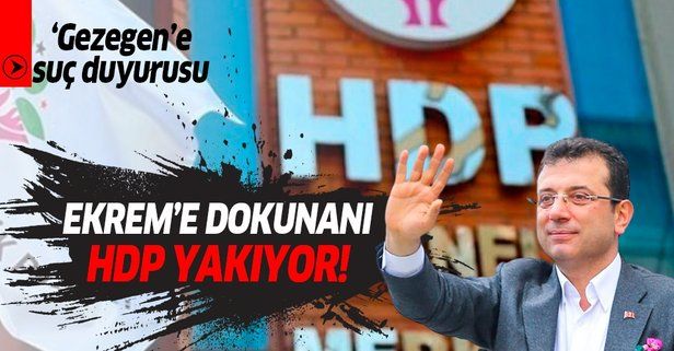 HDP’den Ekrem İmamoğlu'na soru soran "Gezegen Mehmet" lakaplı radyocu Mehmet Akbay’a suç duyurusu!