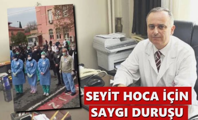 Prof. Dr. Seyit Mehmet Kayacan için Çapa Tıp’ta saygı duruşu