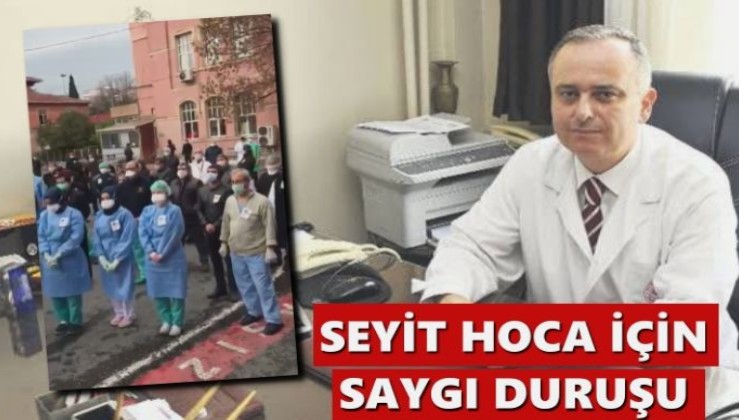 Prof. Dr. Seyit Mehmet Kayacan için Çapa Tıp’ta saygı duruşu