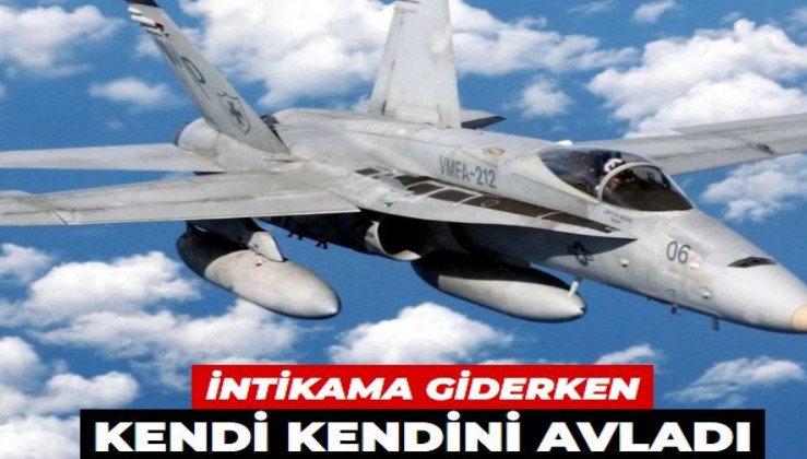 İntikam almaya giderken kendi kendini avladı