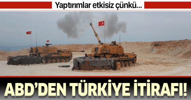 ABD'den Türkiye itirafı: Yaptırımlar etkisiz çünkü....