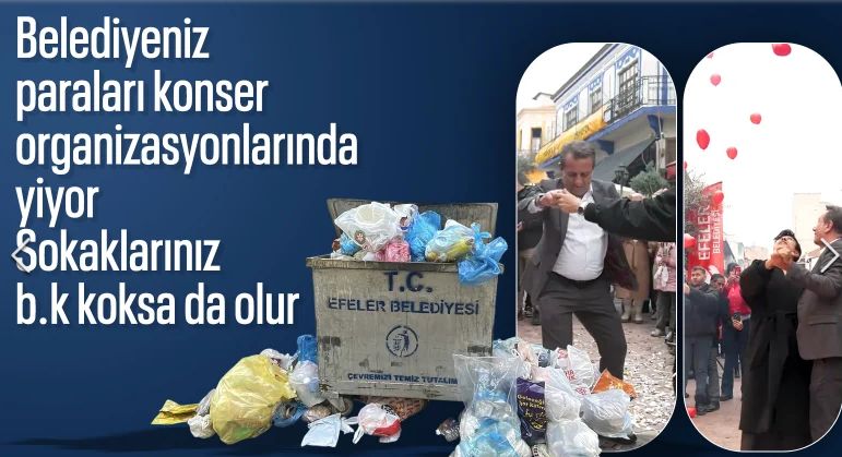 Efeler Belediyesi maaşları ödemedi: Dans edip, kutlama yaptılar