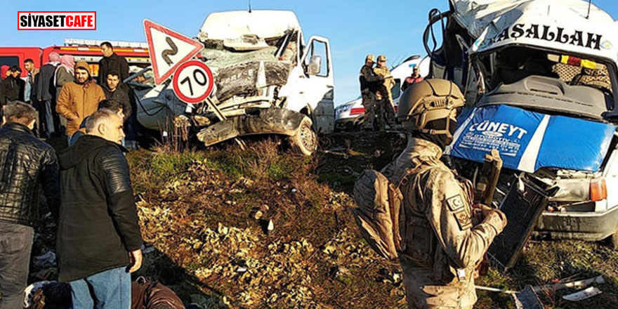 Şanlıurfa’da feci kaza: Çok sayıda ölü ve yaralı var