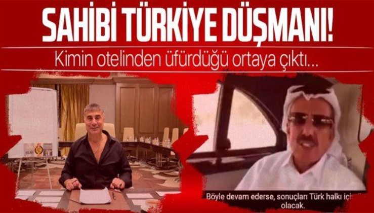 Organize suç örgütü elebaşı Sedat Peker'in son videosunu çektiği otelin sahibi Türkiye düşmanı Khalaf Ahmad Al Habtoor çıktı!