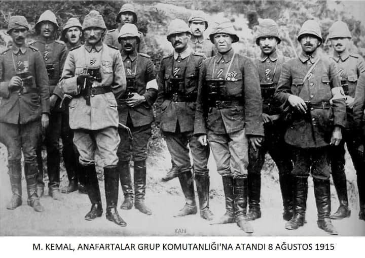 Tarihte Bugün: Mustafa Kemal Anafartalar Grup Komutanlığına atandı