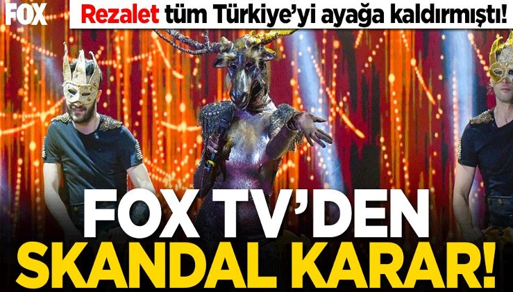 İnfial uyandırmıştı, RTÜK'ün hamlesi az geldi... FOX TV'den skandal “Maske Kimsin Sen” kararı!