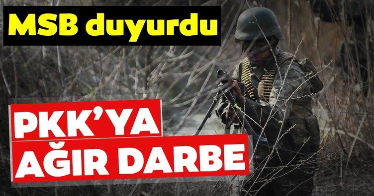 Son dakika: MSB duyurdu! Barış Pınarı bölgesinde PKK'ya ağır darbe!